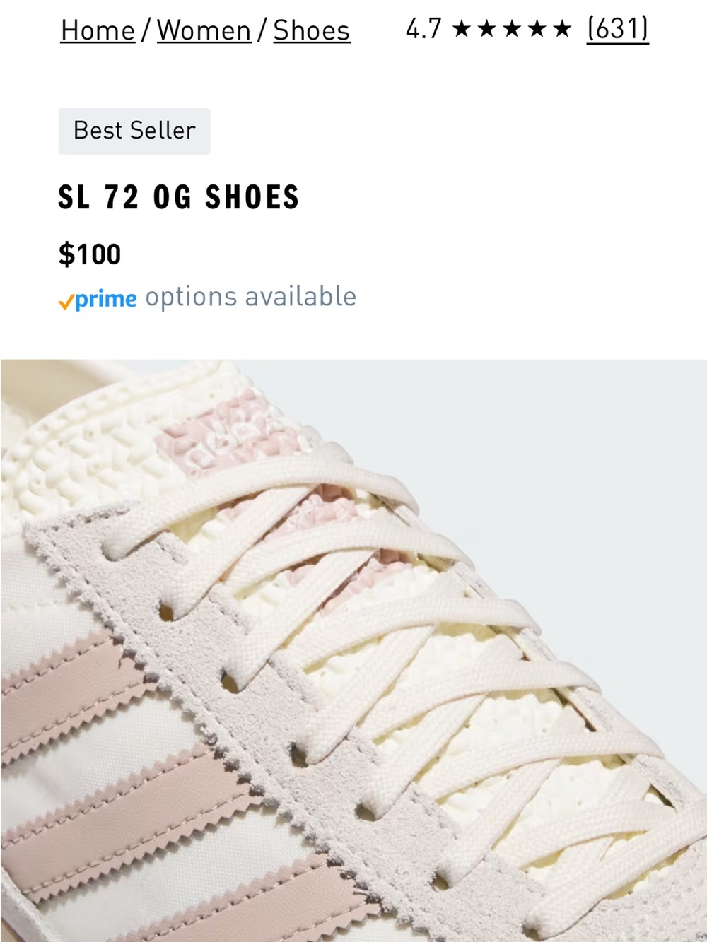 adidas SL 72 OG Sneakers in Off white - Picture 5 of 16
